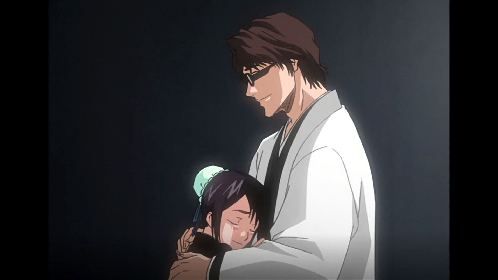 Momo and Aizen as seen in the Bleach anime (Image via Pierrot)
